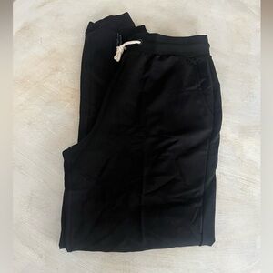 NWOT Men’s Black Joggers, XL